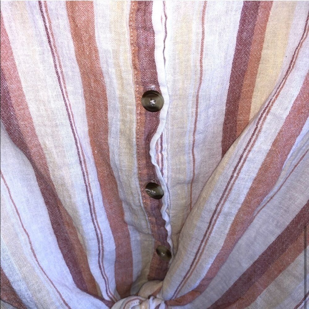 Thread Supply Striped Button Down Shirt - Picture 6 of 9